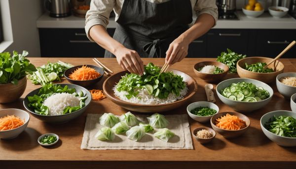 Comment préparer de savoureux nems vietnamiens maison